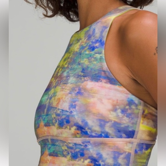 LULULEMON ENERGY BRACHIGH NECK LONGLINE TOUGH NWT SIZE 4 - Picture 5 of 6